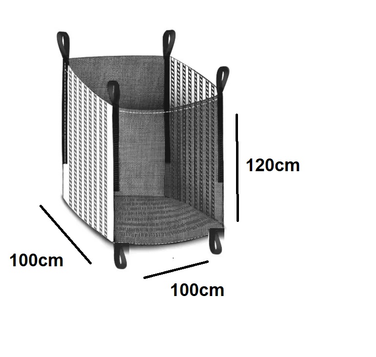 Holzbag 100x100x120cm