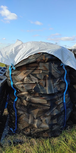 Holzbag mit Abdeckung