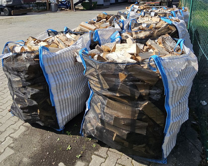 Holzbag 100x100x160 cm Woodbag