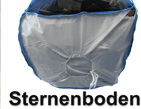 Holzbag 100x100x160cm Holz Big Bag Sternenboden